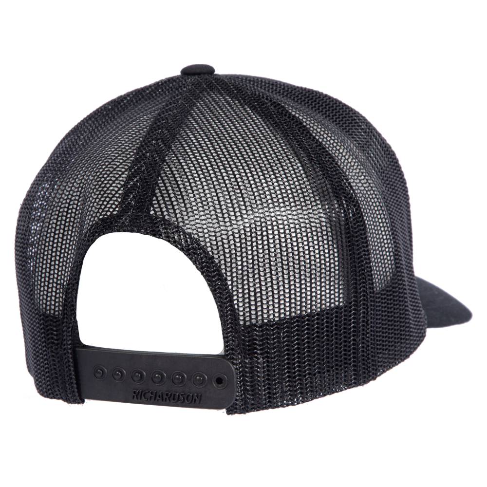 Black On Black Patch Snapback