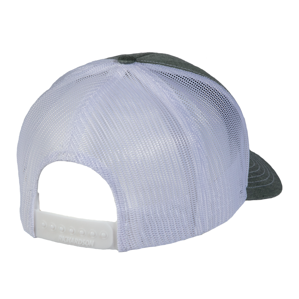 Gray On White Diamond Snapback