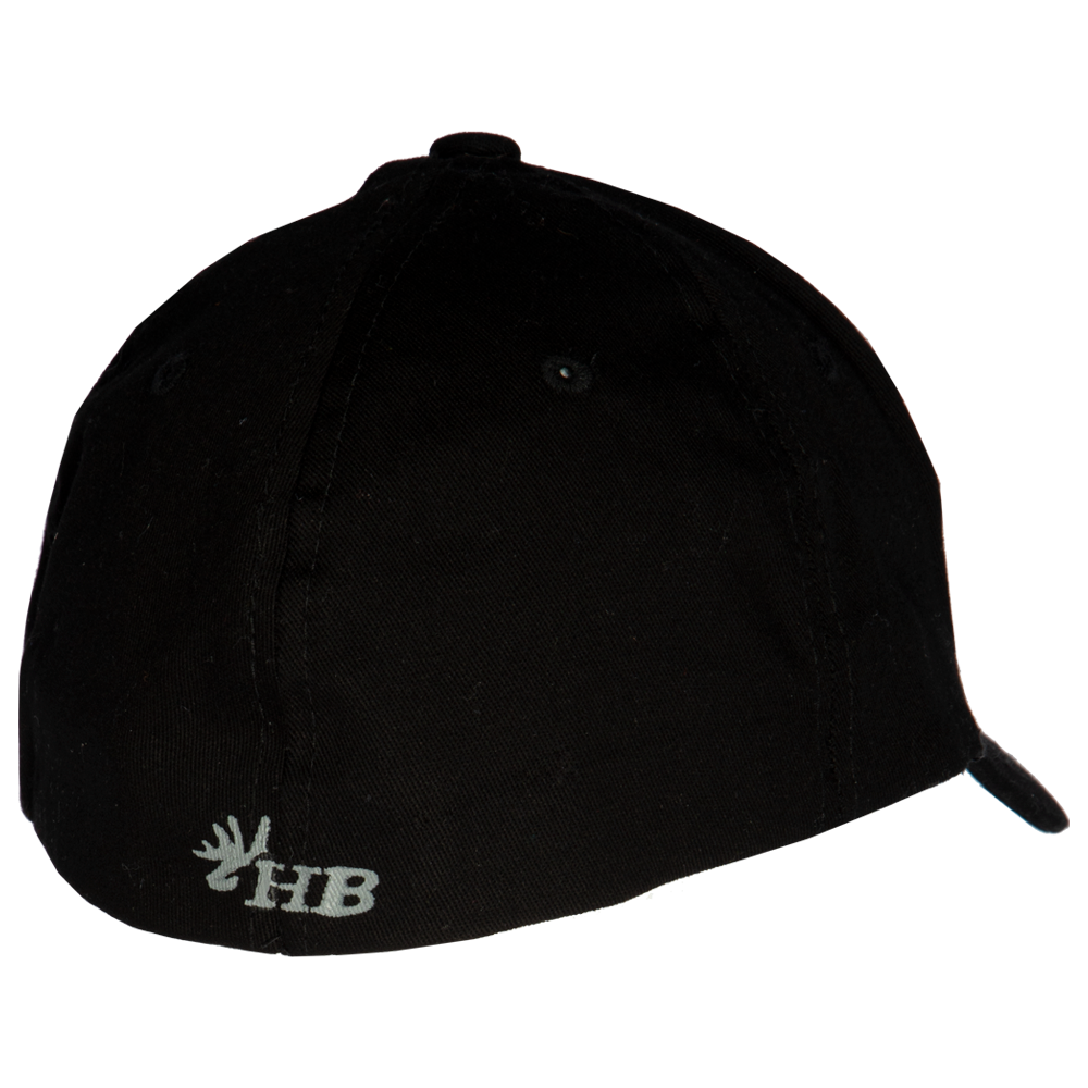 FlexFit Black Antlers Hat