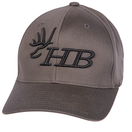 HB Embroidered Charcoal Flex-Fit
