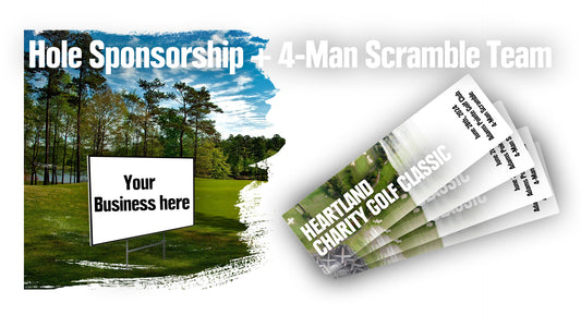Heartland Charity Golf Classic Hole Sponsor + 4-Man Scramble Team