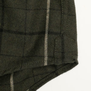 HB Gunnison Flannel In Moss Green Heather