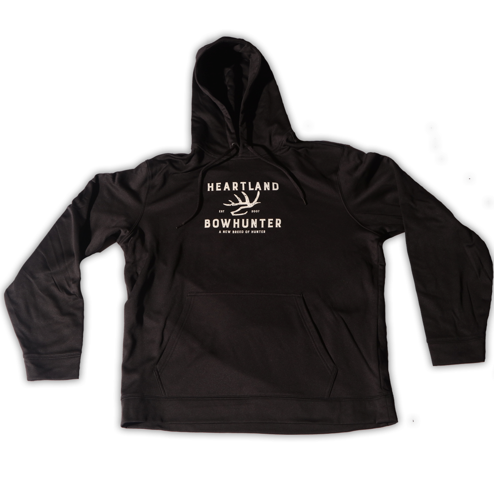 HB Stack Logo Hoodie - Black