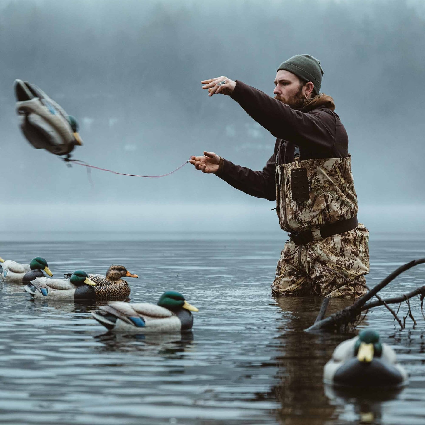Men's Rugged Wool QZ