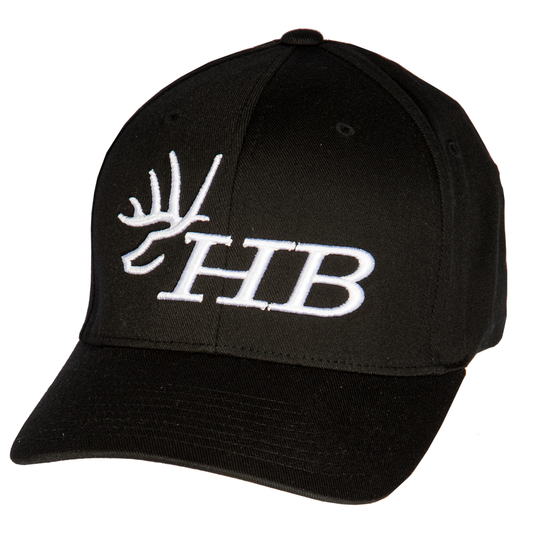 HB Embroidered Black Flex-Fit