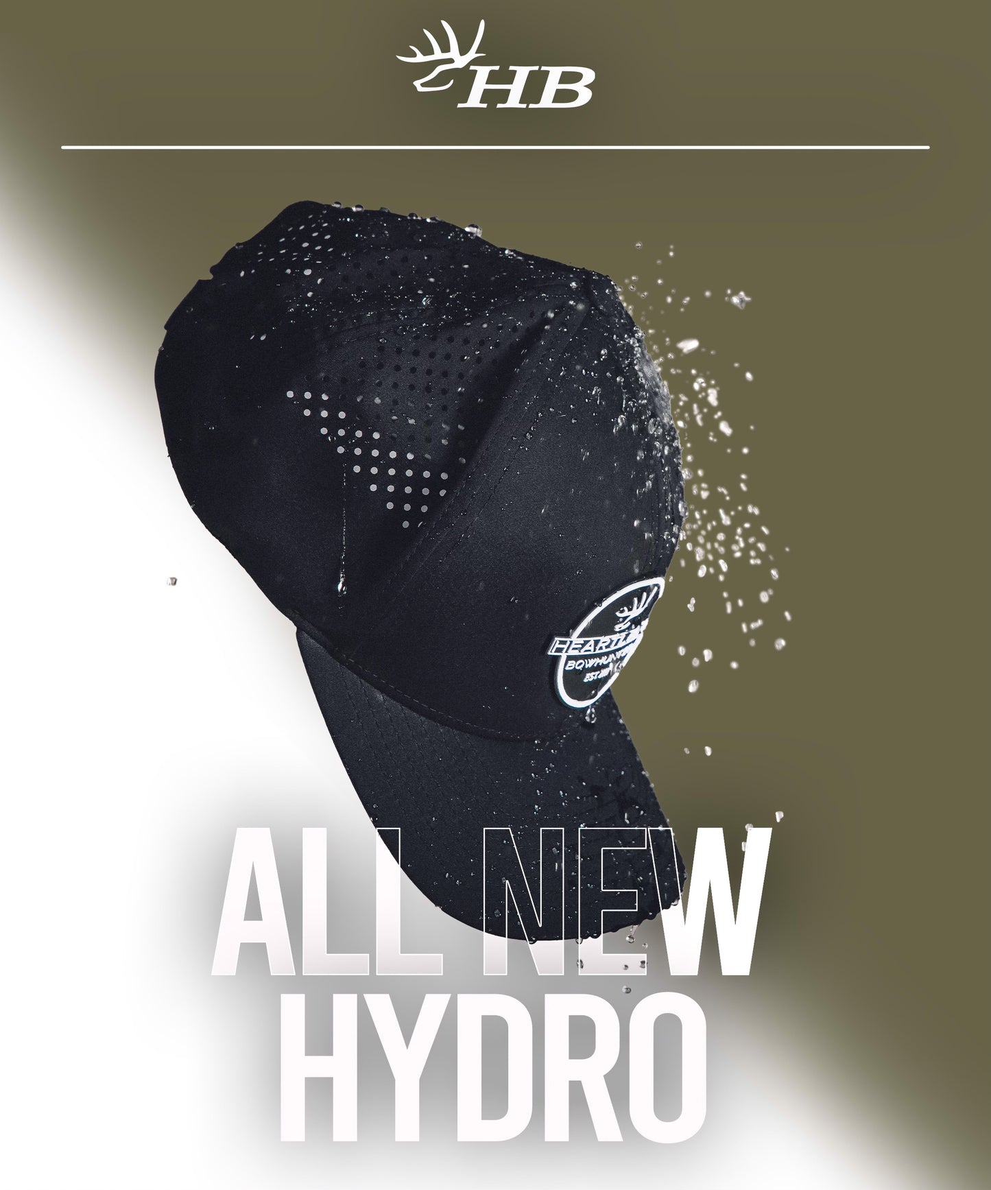 Classic Circle Patch - Black Hydro Hat