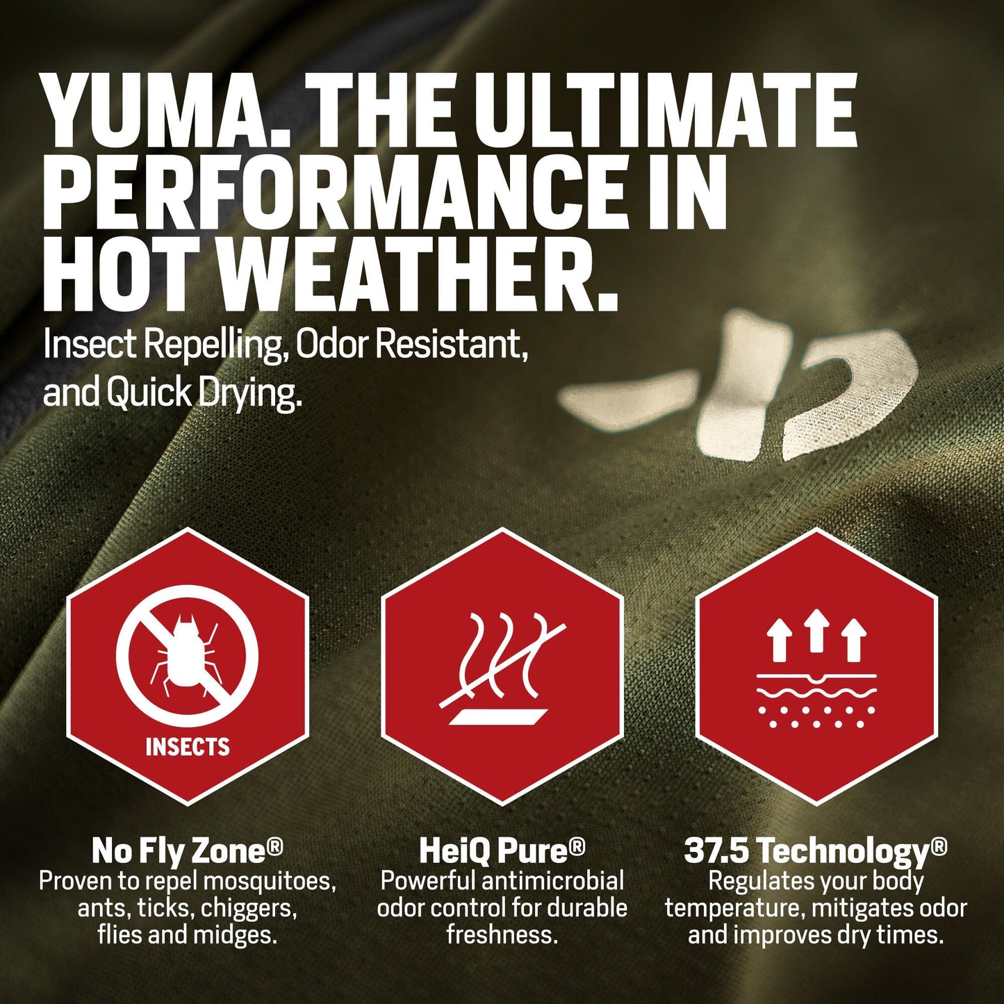 Men's Yuma Synthetic Long Sleeve Crew