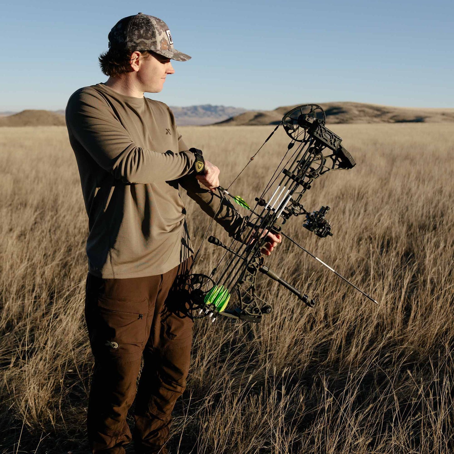 Men's Yuma Synthetic Long Sleeve Crew