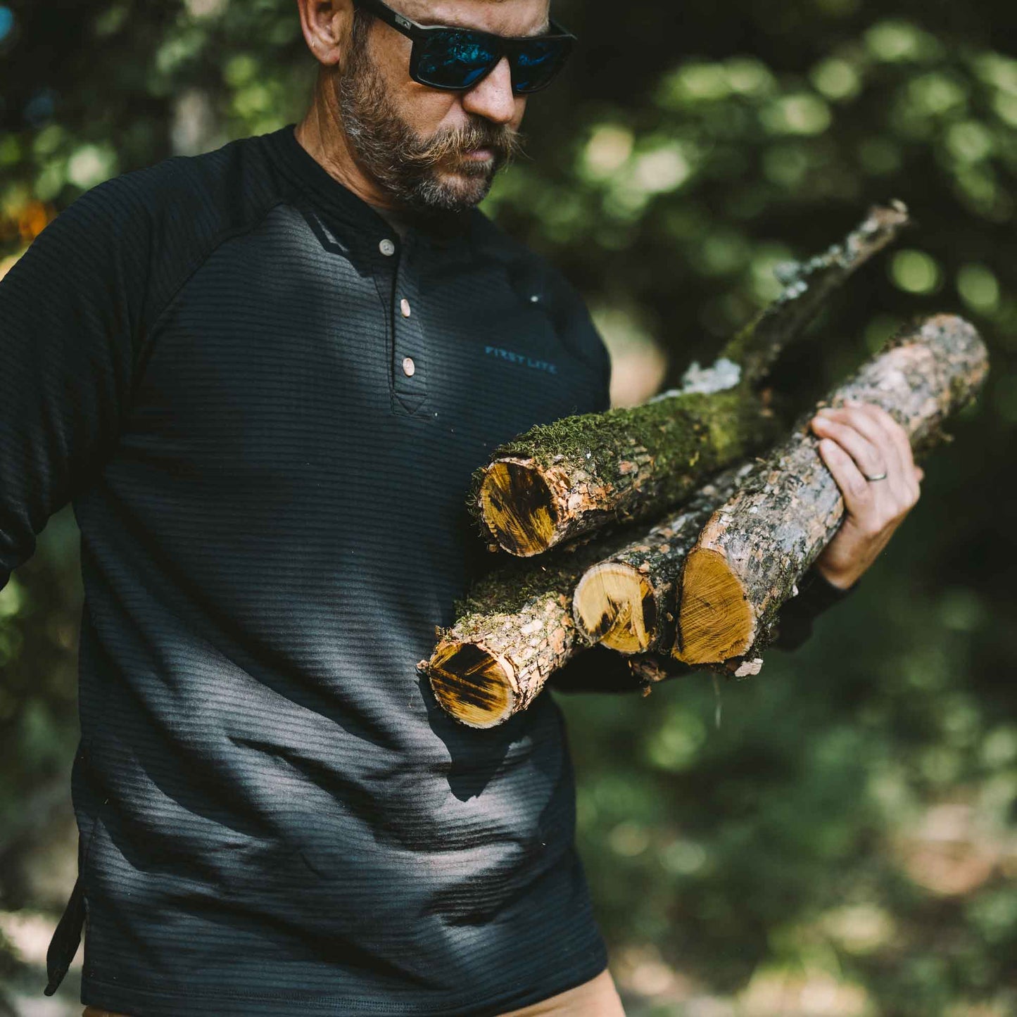 ThermaGrid Merino Wool Henley