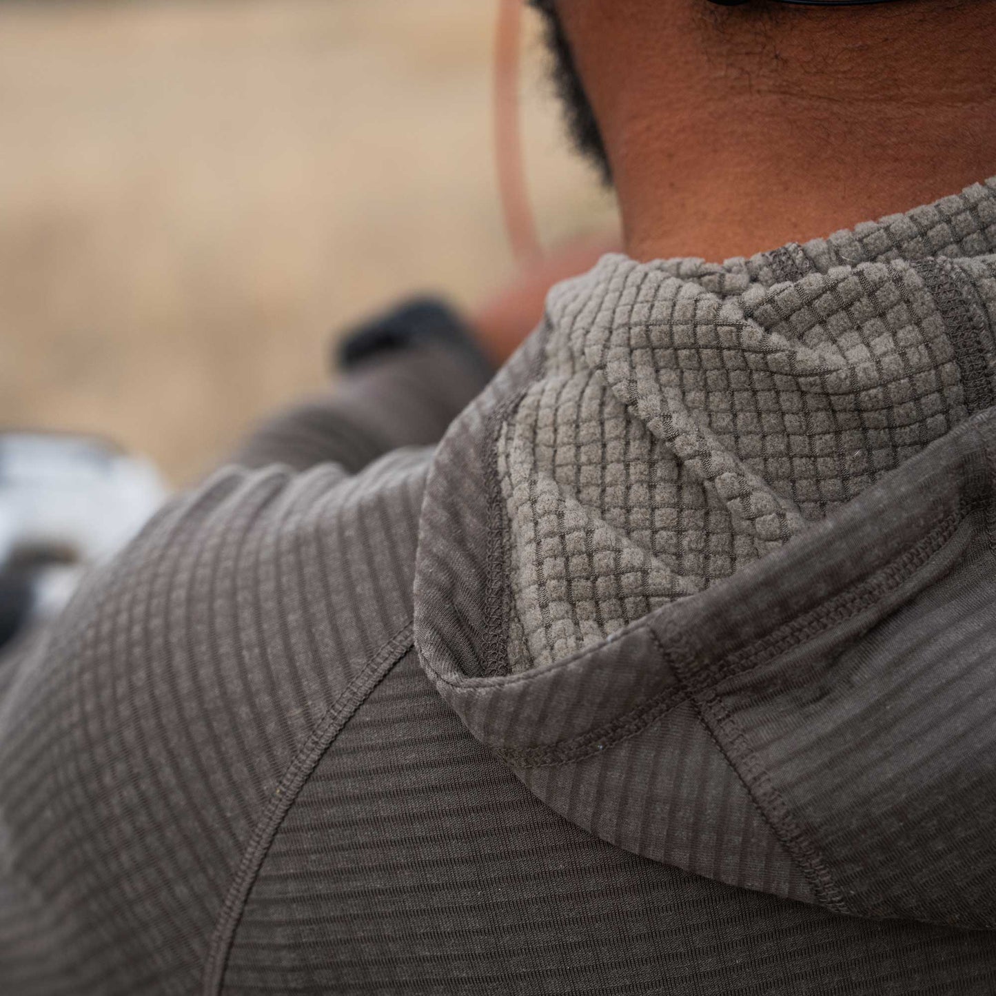 ThermaGrid Merino Wool Hoody